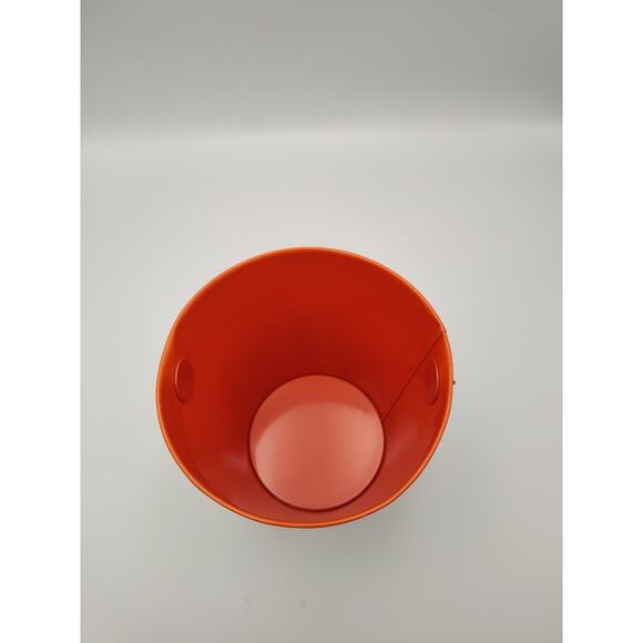 Halloween Metal Pail Jack o Lantern Handle Trick or Treat Pumpkins 5" Greenbrier - Picture 3 of 4